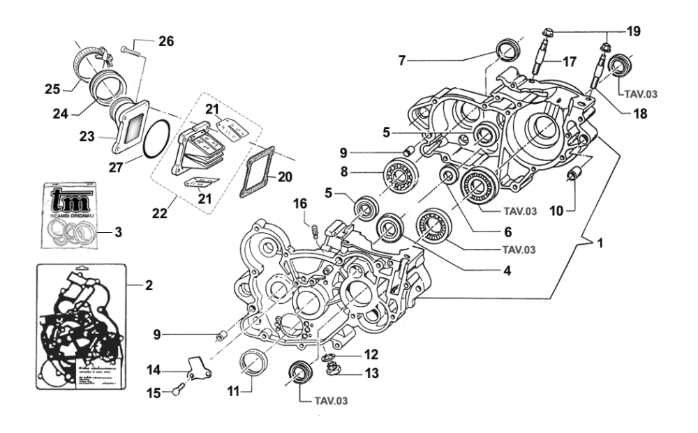 CARTER MOTEUR