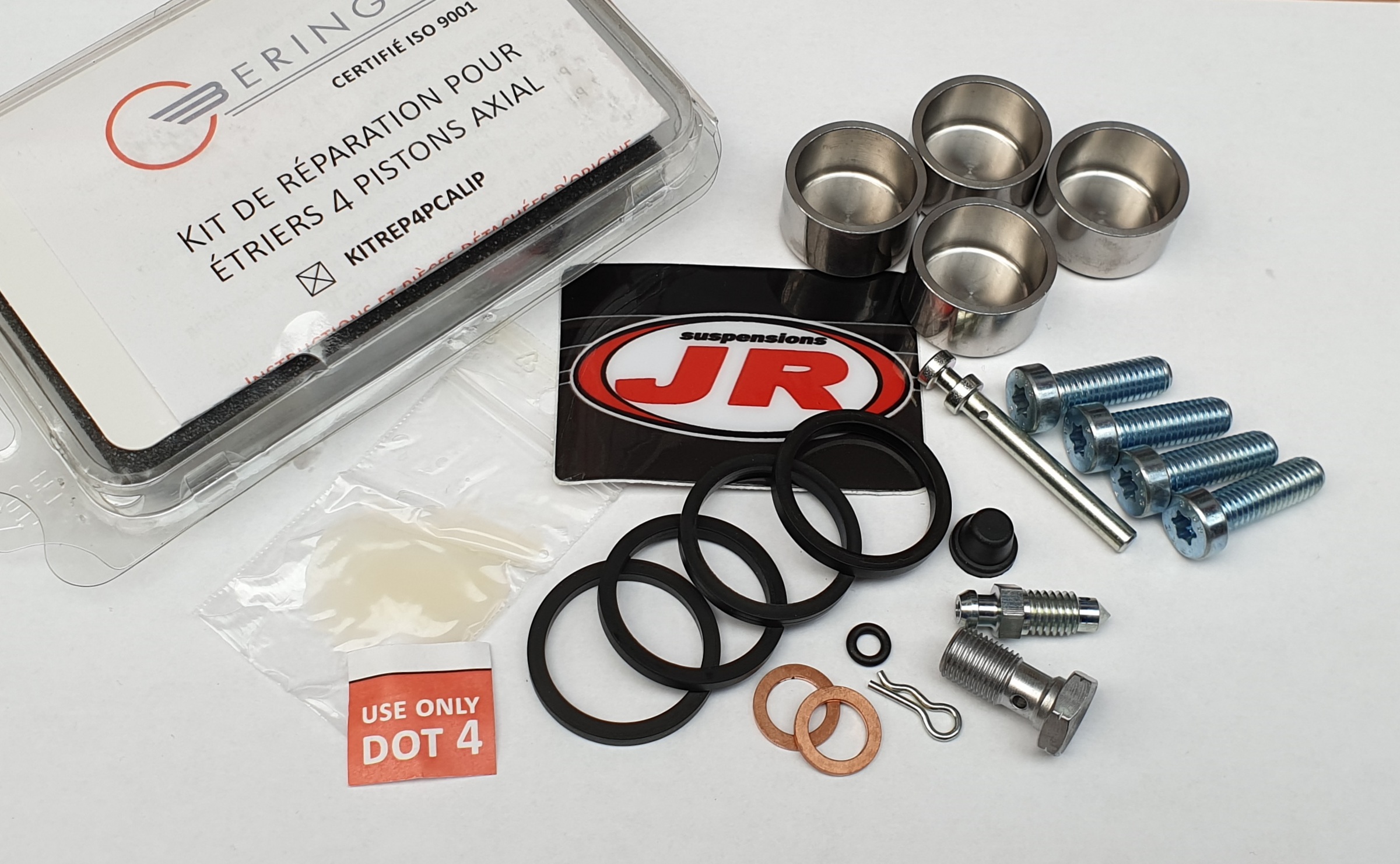 Kit rep 4 pistons axial